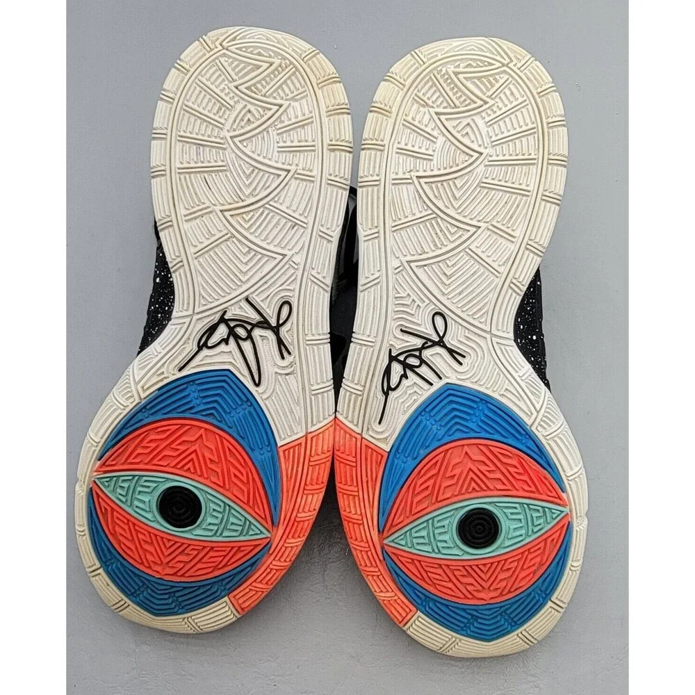 Nike Kyrie 6 Jet Black Sneaker Basketball 2019 Size 7 Men #BQ4630-001 - Picture 13 of 14